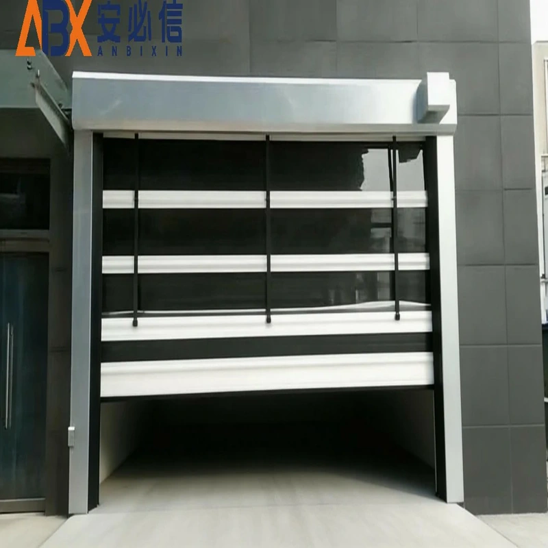 广州市软帘堆积门